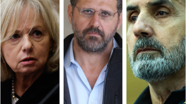 דני לוי, אביחי בוארון, גלי בהרב מיארה (צילום: מרק ישראל סלם,יונתן זינדל, פלאש 90,אורן בן חקון)