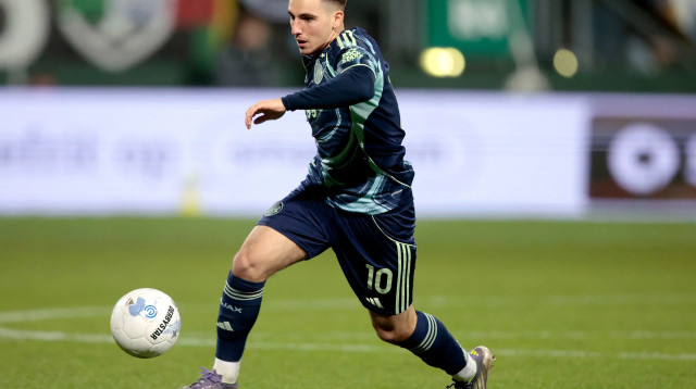 אוסקר גלוך שחקן אייאקס (צילום: GettyImages, Soccrates Images)