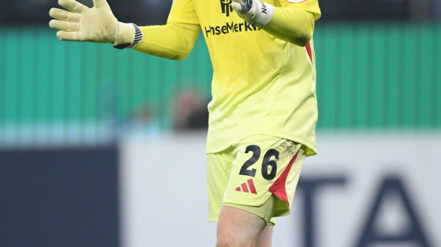 דניאל פרץ שוער המבורג (צילום: GettyImages, Stuart Franklin)