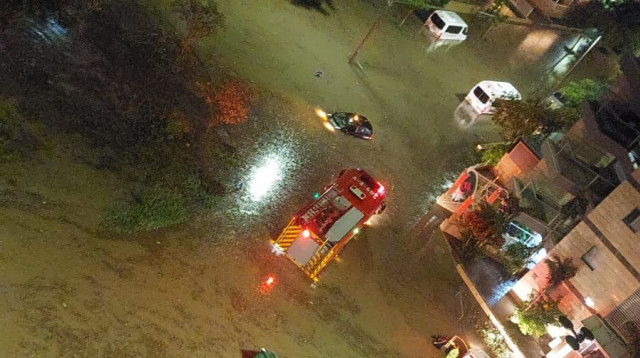 אשקלון מוצפת  (צילום: שימוש לפי סעיף 27א')