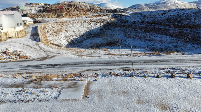 שלג בחרמון בסופת ביירון (צילום: אתר החרמון)