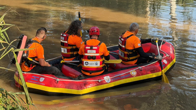 נעדרת אותרה בנחל הירקון (צילום: דוברות זק"א)