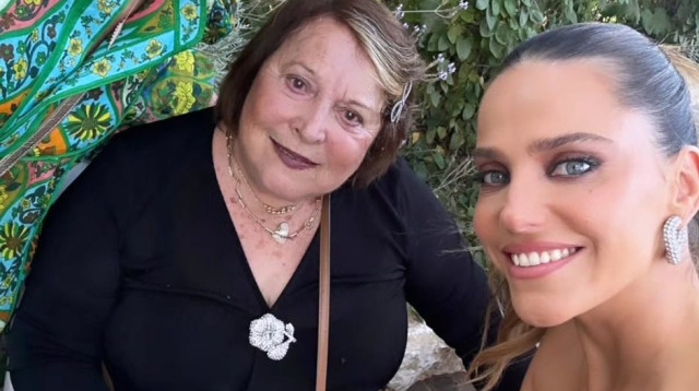 רותם סלע נפרדת מסבתה בפוסט באינסטגרם (צילום: אינסטגרם)