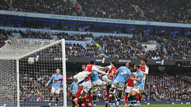 ארסנל מול מנצ'סטר סיטי עונת 2024/25 (צילום: Michael Regan)