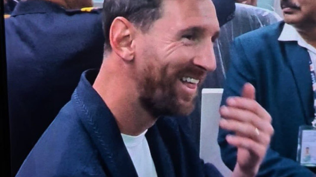 ליאו מסי (צילום: צילום מסך מתוך רשת X)