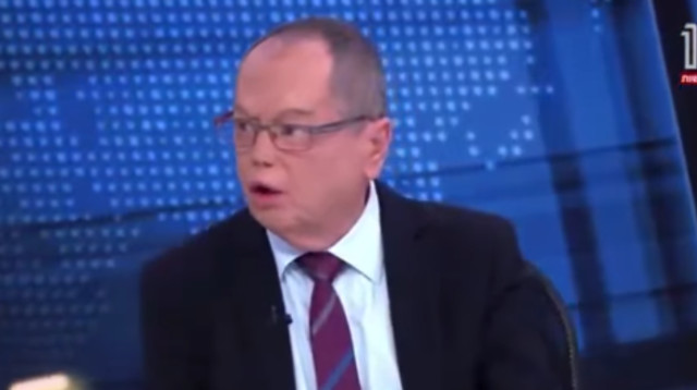 אמנון אברמוביץ' באולפן שישי (צילום: חדשות 12)