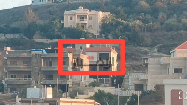 הבניין אותו מתכנן צה"ל לתקוף בדרום לבנון (צילום: רשתות ערביות)