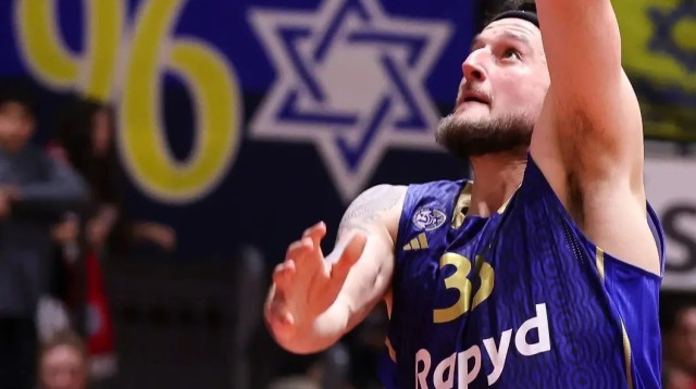 זאק הנקינס, מכבי תל אביב (צילום: מאור אלקסלסי)