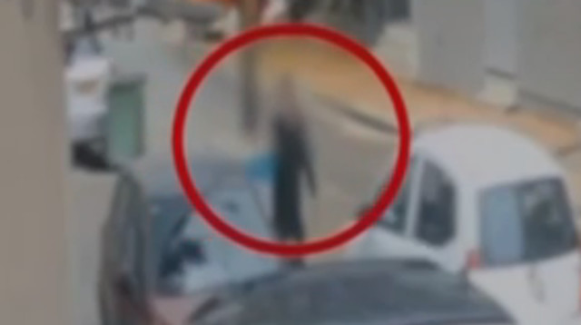 גניבת רכב במג'ד אל כרום (צילום: צילום מסך)