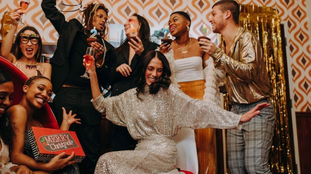 חגיגה בסילבסטר (צילום: pexels)