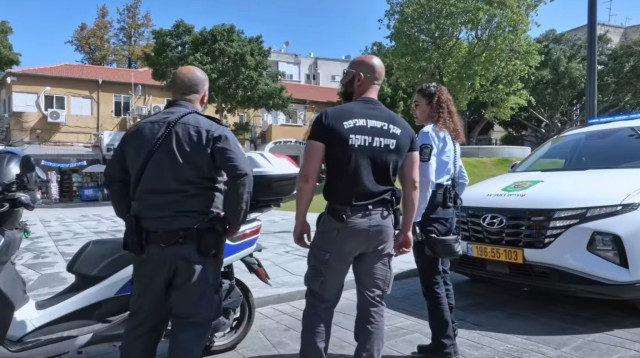 הסיירת הירוקה העירונית (צילום: דוברות עיריית רמת גן)