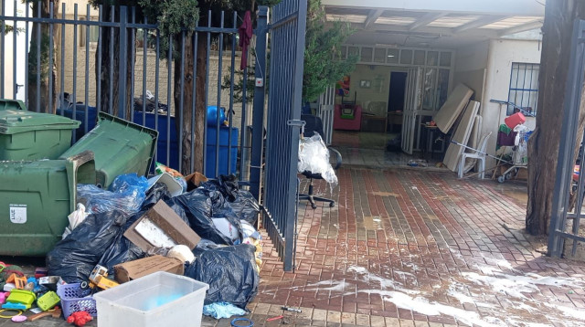 הזנחה קשה: בית ספר איתן באשקלון לילדים עם צרכים מיוחדים (צילום: ללא קרדיט)