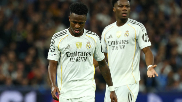 שחקן ריאל מדריד ויניסיוס (צילום: רויטרס)