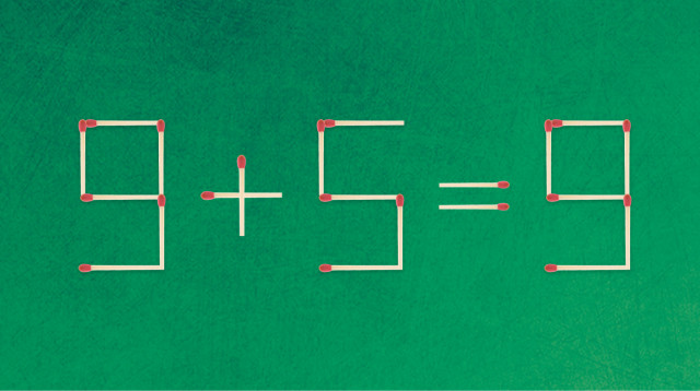 חידת גפרורים (צילום: מערכת מעריב)