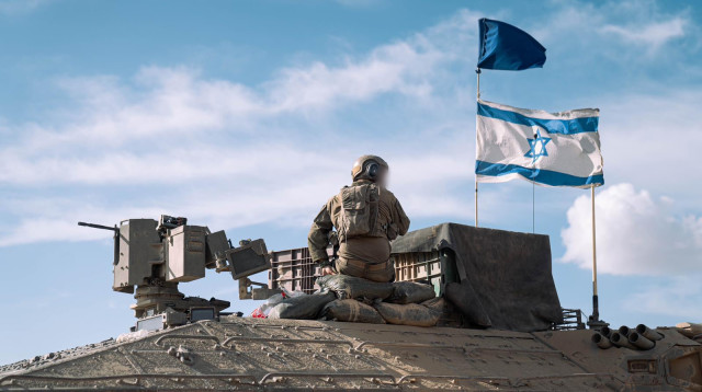 תיעוד מפעילות כוחות צוות הקרב של חטיבת גולני (צילום: דובר צה"ל)