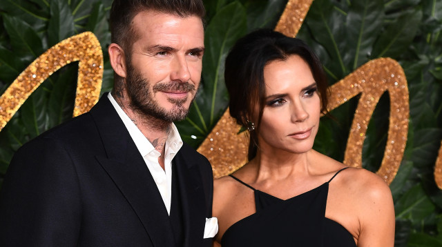 דיוויד וויקטוריה בקהאם (צילום: Jeff Spicer/BFC/Getty Images for BFC)