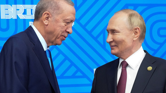 נשיא רוסיה ולדימיר פוטין ונשיא טורקיה ארדואן (צילום: רויטרס)