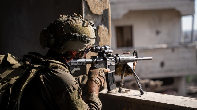 פעילות כוחות חטיבת כפיר ברצועת עזה (צילום: דובר צה"ל)