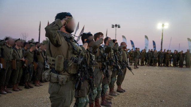 פעילות ממושכת בתחומי הקו הצהוב ברצועת עזה (צילום: דובר צה"ל)