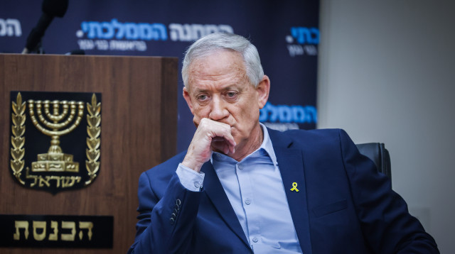 בני גנץ (צילום: חיים גולדברג, פלאש 90)