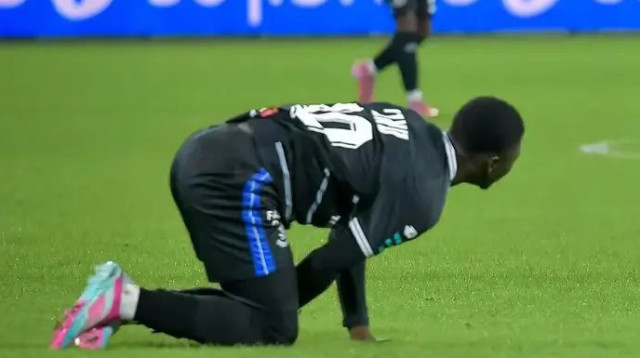 הוחלף נגד מכבי תל אביב וייעדר בשבת. טאבי (צילום: אריאל שלום)