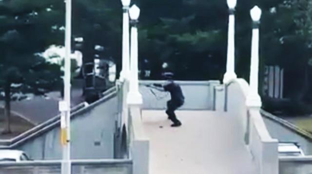 הפיגוע בסידני (צילום: צילום מסך)