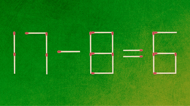 חידת גפרורים (צילום: מערכת מעריב)