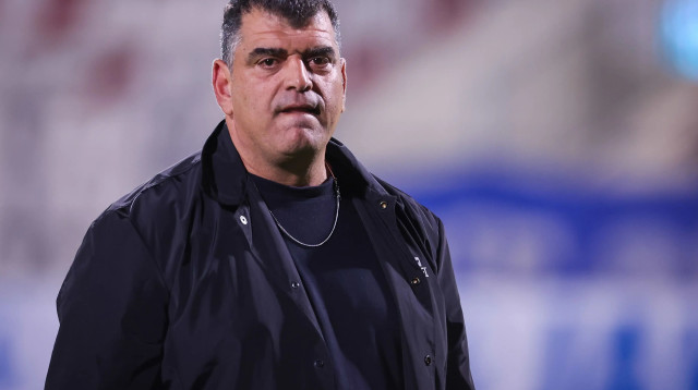 שי ברדה מאמן עירוני קרית שמונה (צילום: מאור אלקסלסי)