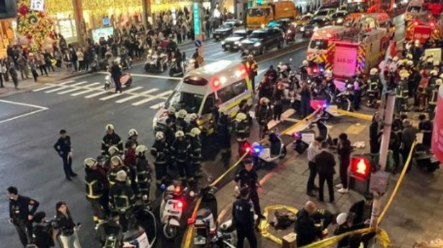 פיגוע בטיוואן (צילום: רשתות חברתיות, שימוש לפי סעיף 27 א')