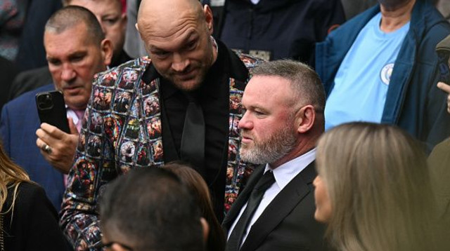 טייסון פיורי, וויין רוני (צילום: Getty images)