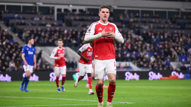 שחקן ארסנל, ויקטור יוקרס (צילום: GettyImages, Catherine Ivill - AMA)