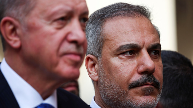 האקאן פידאן, רג'פ טאיפ ארדואן (צילום: REUTERS/Florion Goga)