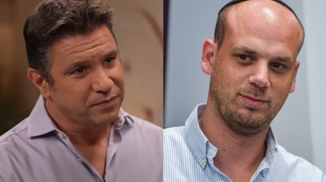 אלי פלדשטיין, עמרי אסנהיים (צילום: Avshalom Sassoni/Flash90, צילום מסך כאן 11)