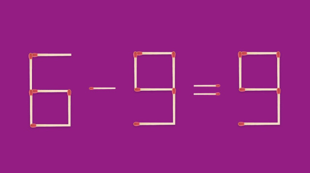 חידת גפרורים (צילום: מערכת מעריב)