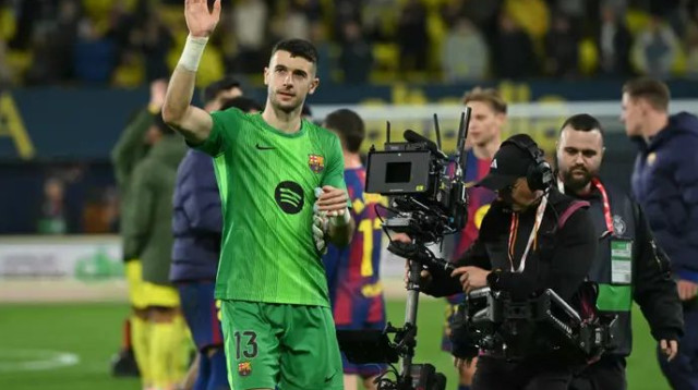 נעל את השער. גרסיה (צילום: GettyImages, JOSE JORDAN / AFP)