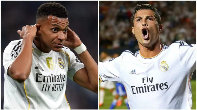 קיליאן אמבפה, כריסטיאנו רונאלדו (צילום: GettyImages)