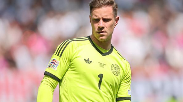 טר סטגן במדי נבחרת גרמניה (צילום: GettyImages)