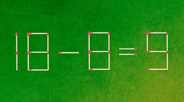 חידת גפרורים (צילום: מערכת מעריב)