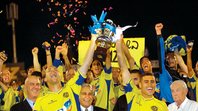 אבי נמני, טל בנין, מכבי תל אביב (צילום: עדי אבישי)