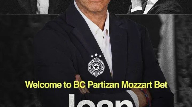 מאמן פרטיזן בלגרד ז'ואן פניארויה (צילום: אתר רשמי, האתר הרשמי של פרטיזן בלגרד)