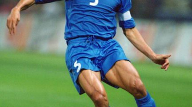 פאולו מלדיני בימיו בנבחרת איטליה (צילום: Clive Brunskill)