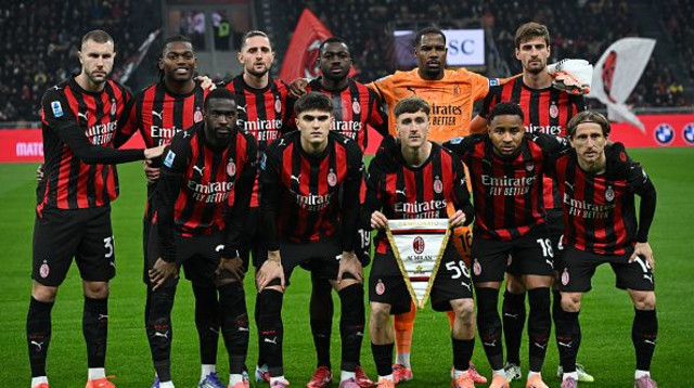 שחקני מילאן (צילום: PIERO CRUCIATTI / Contributor)