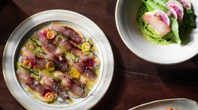 קרפצ'יו חורף בנואמה. יפה כמו ציור (צילום: אסף קרלה)