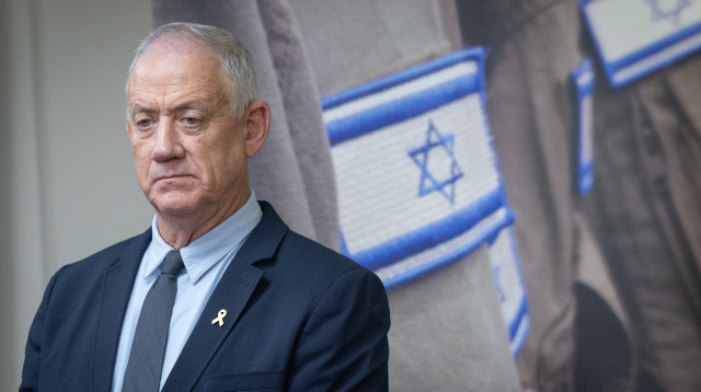 בני גנץ (צילום: חיים גולדברג פלאש 90)