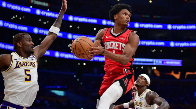 אמן תומפסון, שחקן יוסטון (צילום: רויטרס)