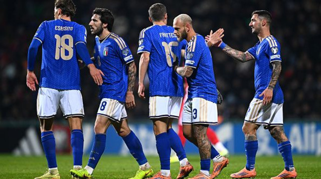 טונאלי ופראטסי בנבחרת איטליה (צילום: Mattia Ozbot - UEFA / Contributor)