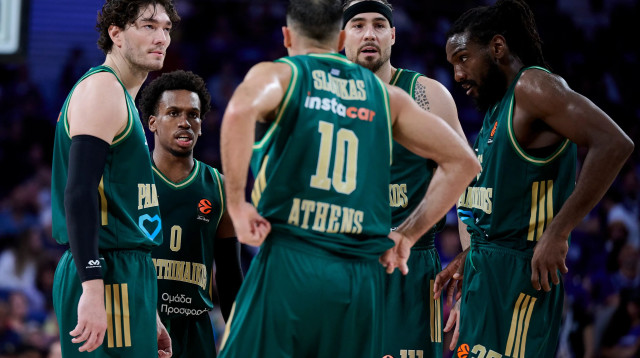 שחקני פנאתינייקוס (צילום: GettyImages, Borja B. Hojas)