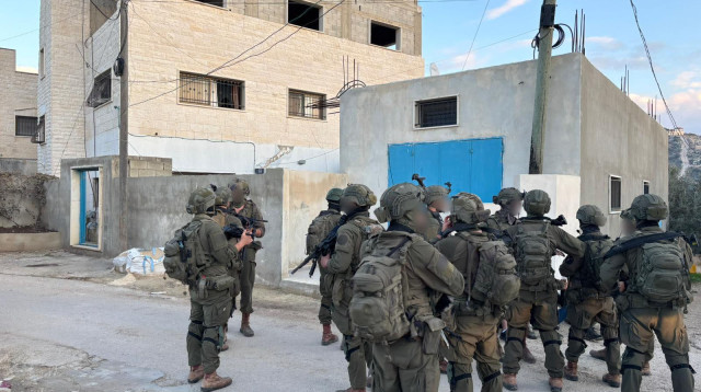  פעילות כוחות צה"ל בכפר קבאטיה (צילום: דובר צה"ל)