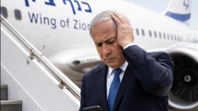 תמונת הפייק של ראש הממשלה בנימין נתניהו על פי ההאקרים האיראניים (צילום: רשתות חברתיות)