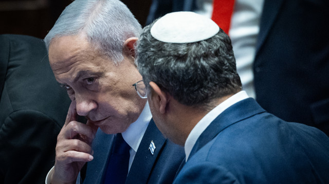 בנימין נתניהו, איתמר בן גביר (צילום: יונתן זינדל, פלאש 90)